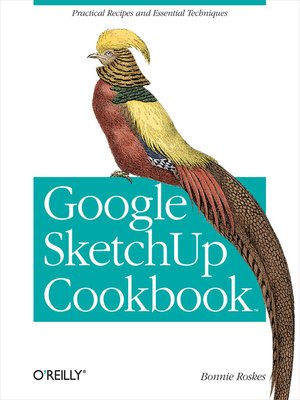 cover image of Google SketchUp Cookbook